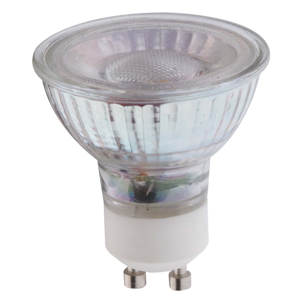 china led spotlights GU10 230V 6W 480LM Zarowka LED Glass 38°