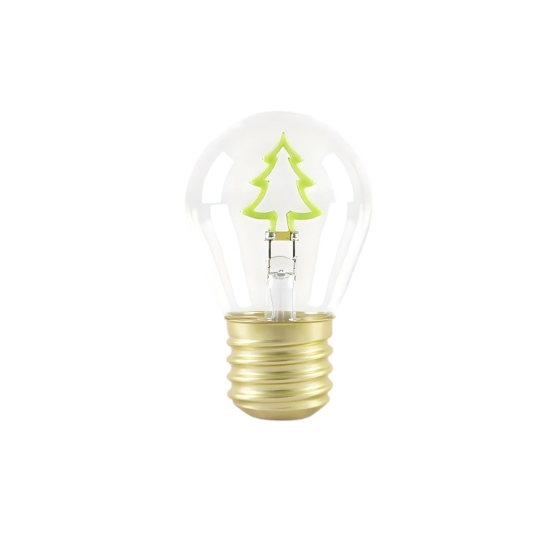 DIY Emotional Filament Light Bulbs with USB Rechargable-Christmas Tree