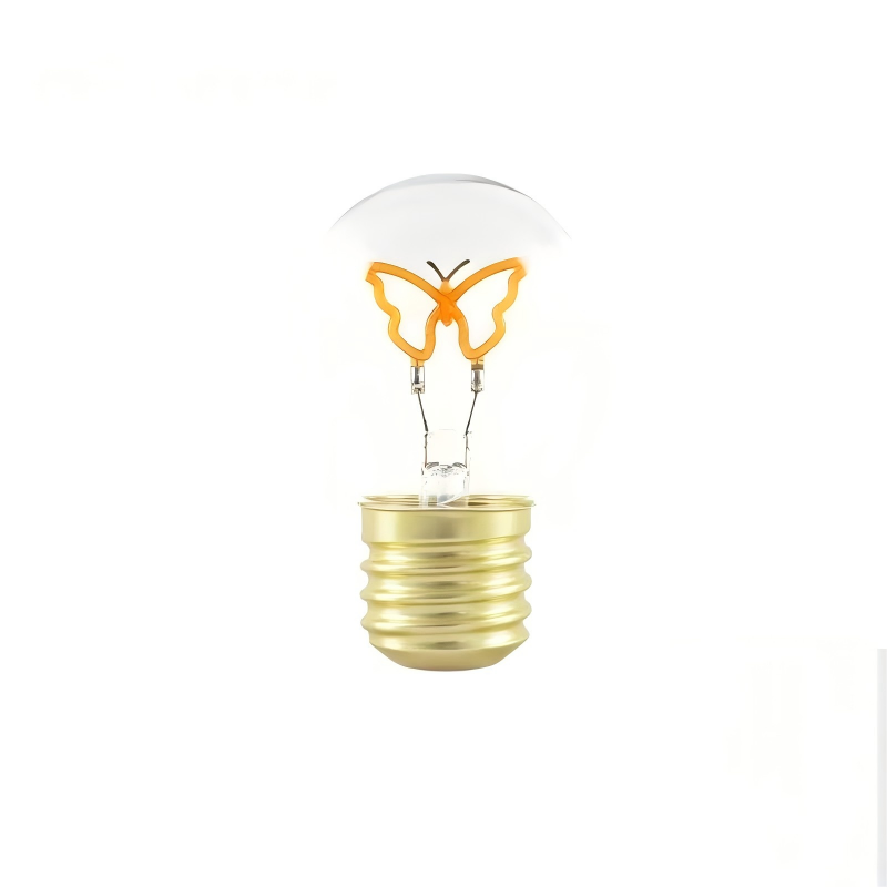 Emotional Filament LED Bulb Rechargable with USB-Butterfly