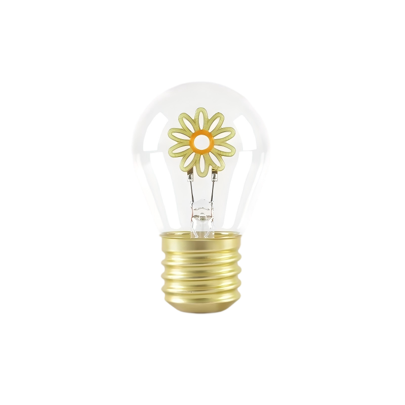 DIY Emotional Filament Light Bulbs with USB Rechargable-Sunflower