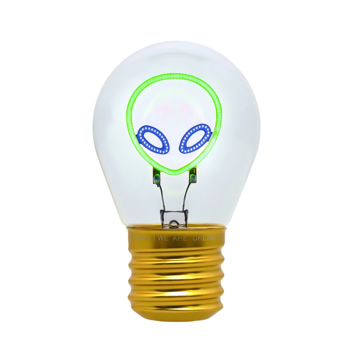 DIY Emotional Filament Light Bulbs with USB Rechargable-Alien