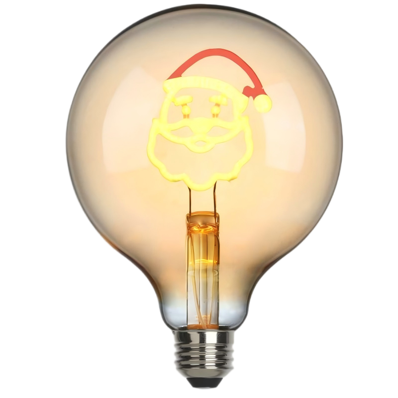 DIY Lamp Gift Globe Filament Light Bulbs with USB Recharable